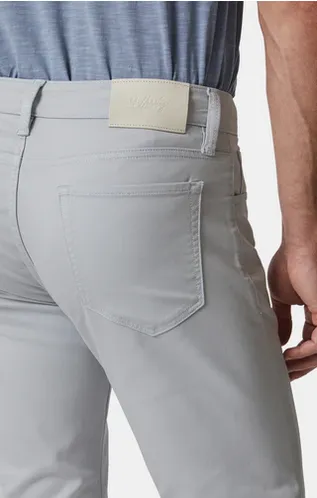 34 Heritage Cool Tapered Leg Pants In Grey Dawn Coolmax