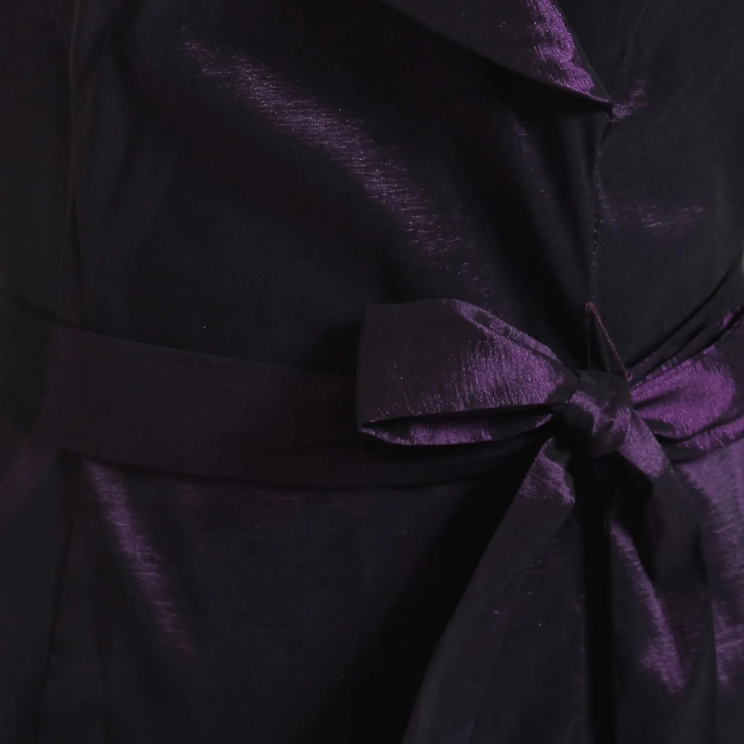 Alex Evenings Women's Stretch Taffeta 3/4 Sleeve Formal Blouse, Special Occasion Dress Shirt