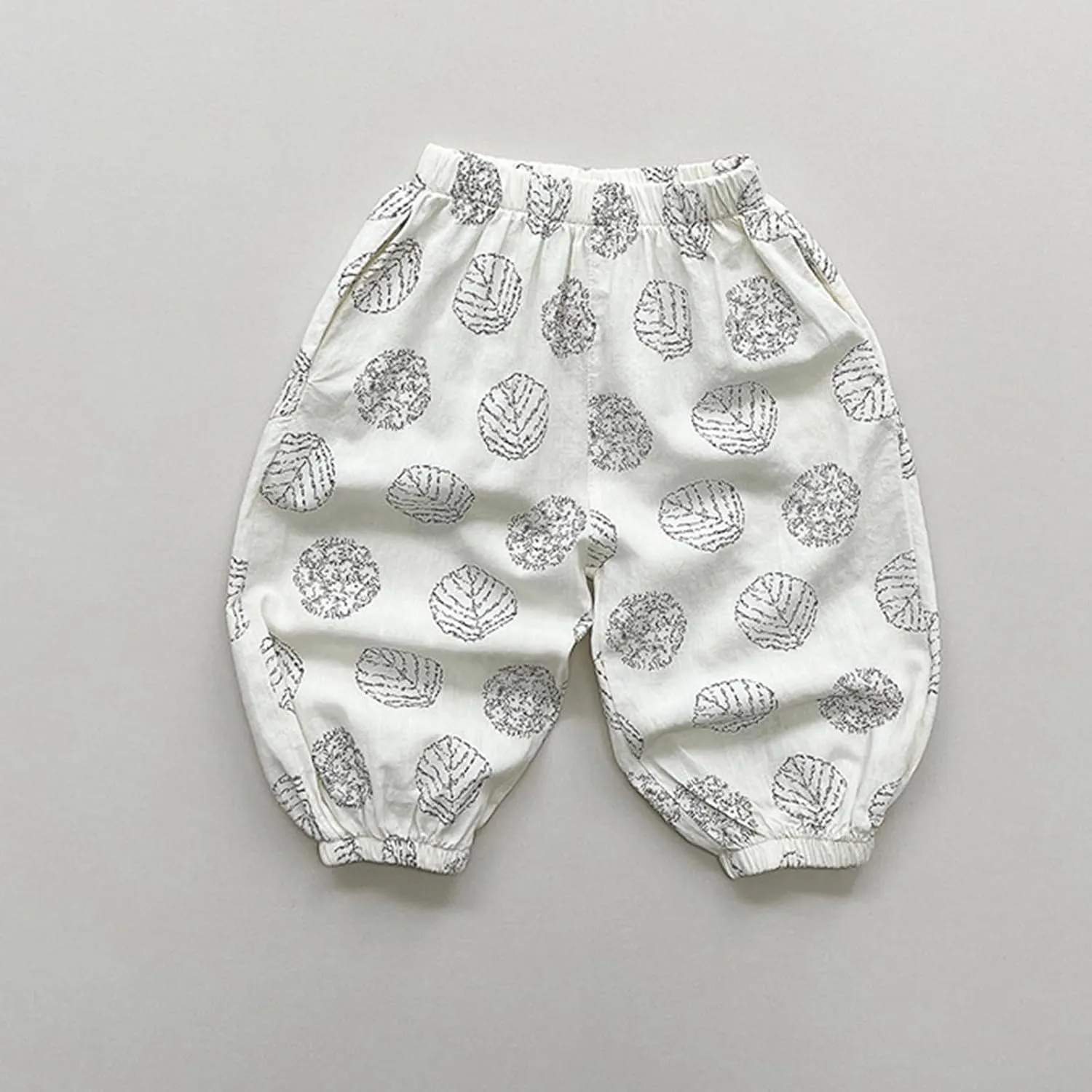 Baby Boys' Striped Pull-on Jogger Pants Harem Pants Classic Fit Elastic Waist Kids Toddler Bloomer Long Pants
