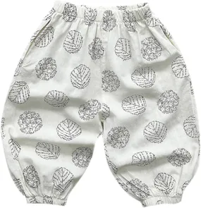 Baby Boys' Striped Pull-on Jogger Pants Harem Pants Classic Fit Elastic Waist Kids Toddler Bloomer Long Pants