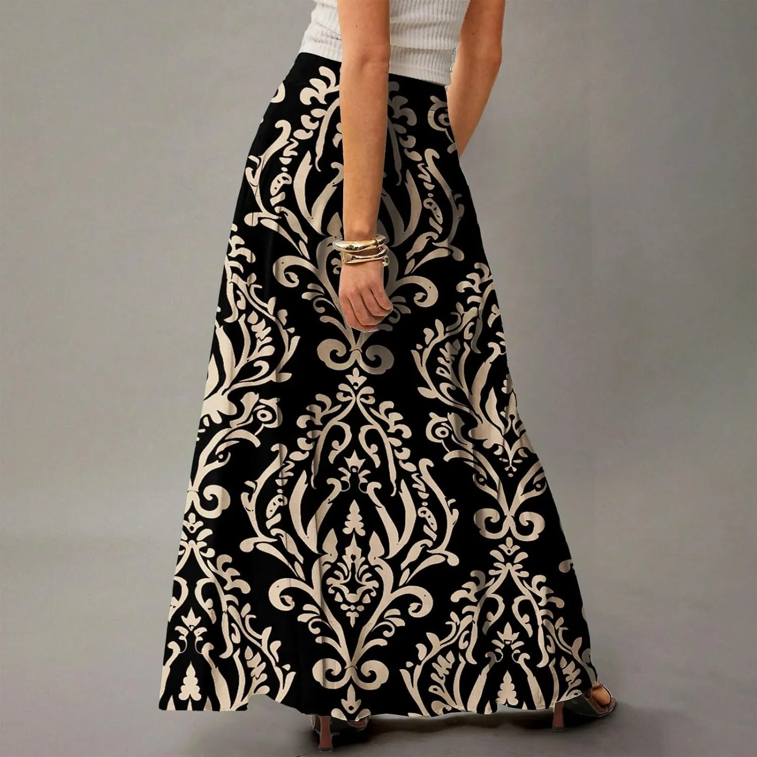 Beach Skirts for Women, Summer Elegantes Maxi Casual Trendy Womens Skirts