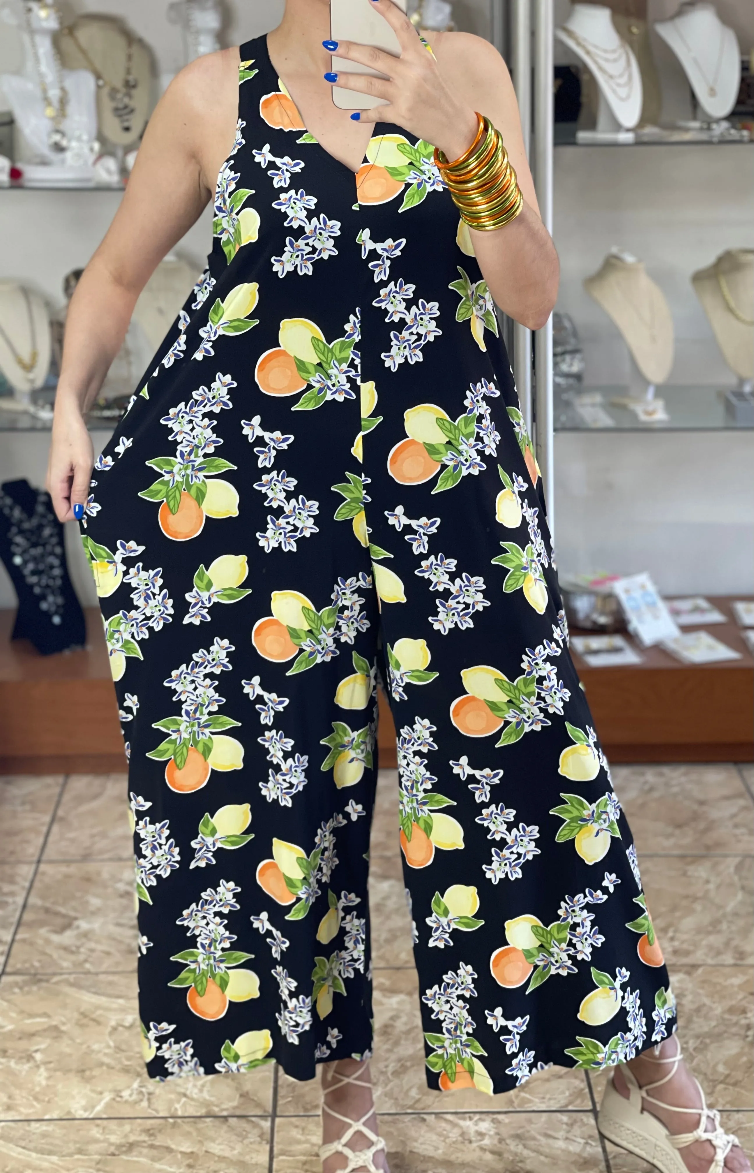 Black Lemons Jumpsuit