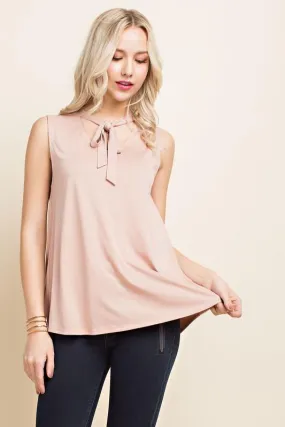 Blushing for You V-Neck Blouse