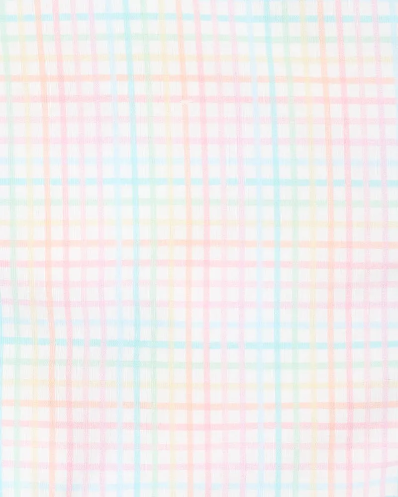 CANDY BLOSSOM CHECK SHORTS