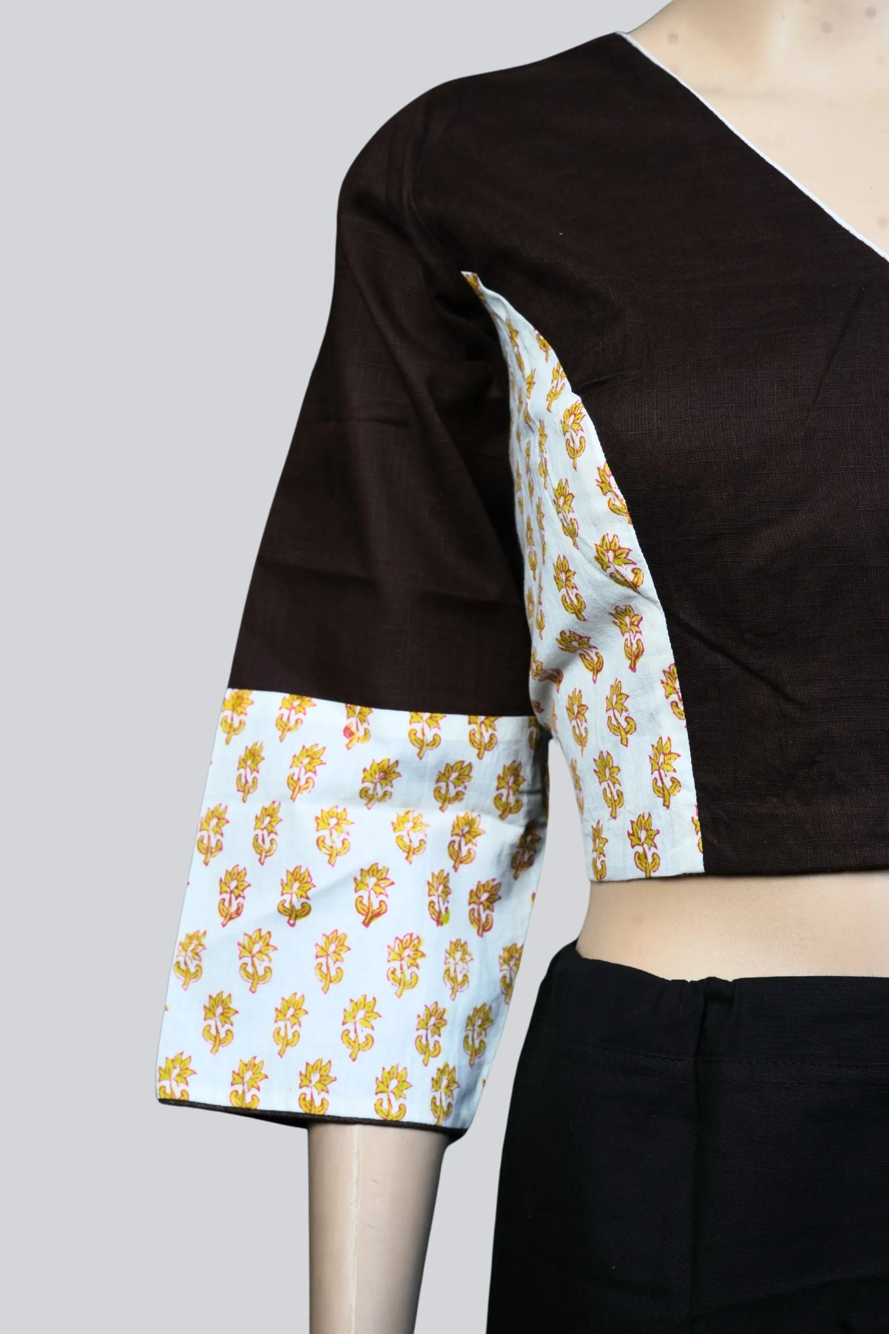 Chic Cotton Bliss: JCSFashions Exclusive Designer Blouse - High-Quality