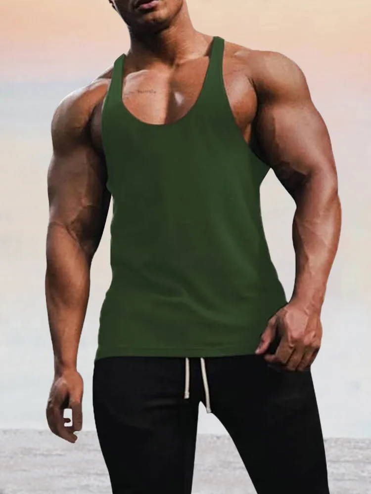 Classic Breathable Solid Tank Top