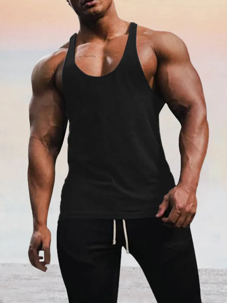Classic Breathable Solid Tank Top
