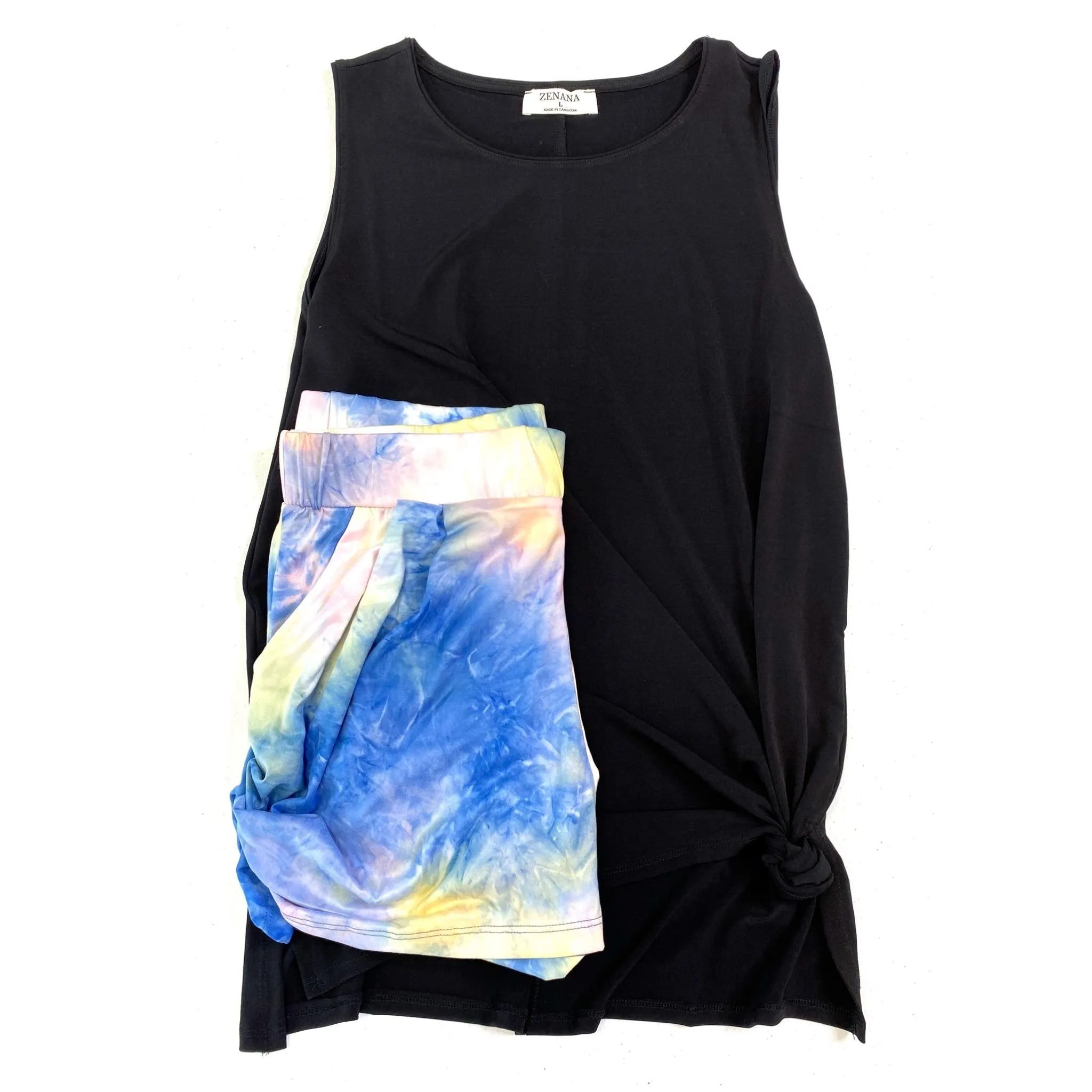 Cool & Collected Tank in Black