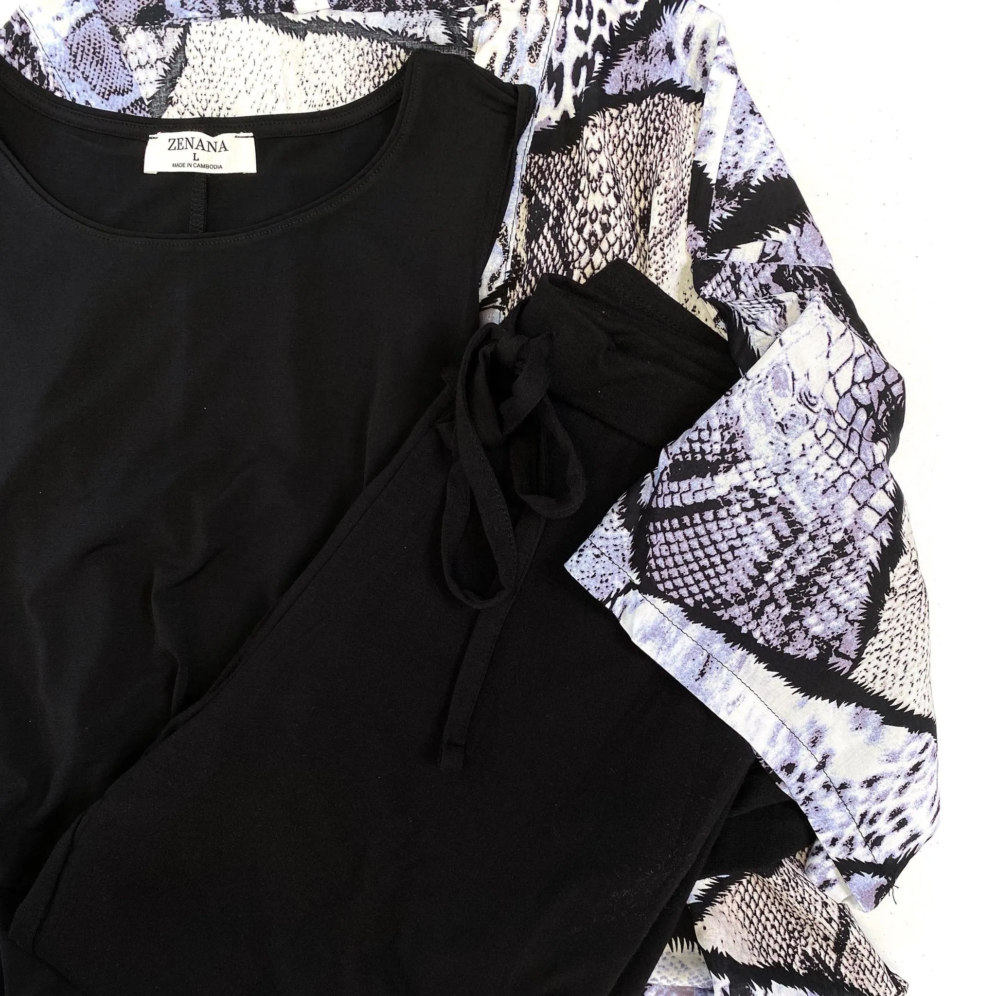 Cool & Collected Tank in Black