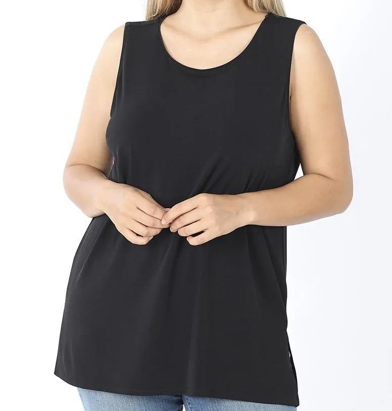 Cool & Collected Tank in Black