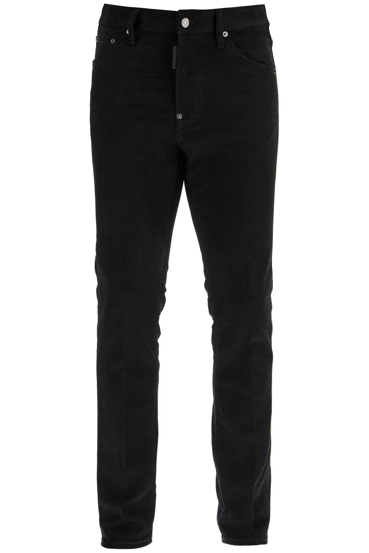 COOL GUY BLACK COTTON JEANS
