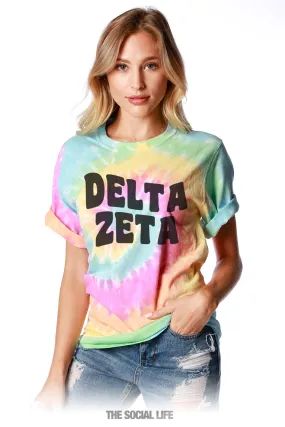 Delta Zeta Groovin Tie Dye Tee