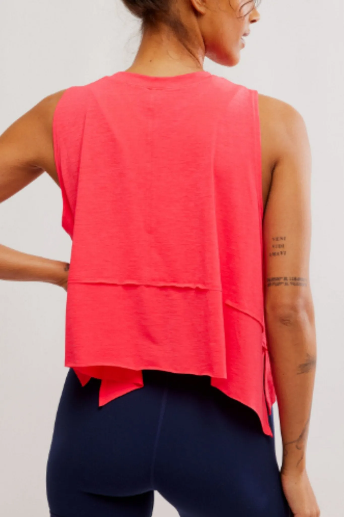 Free People: Tempo Tank in Electric Sunset