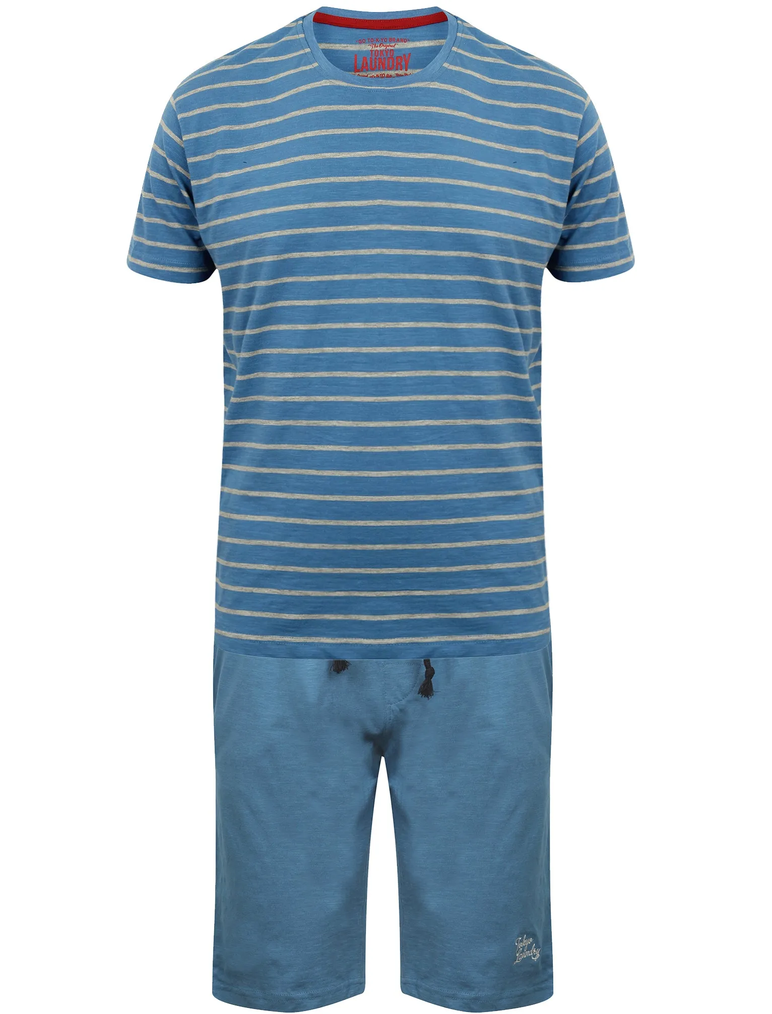 Gough 2pc Lounge Set in Federal Blue - Tokyo Laundry
