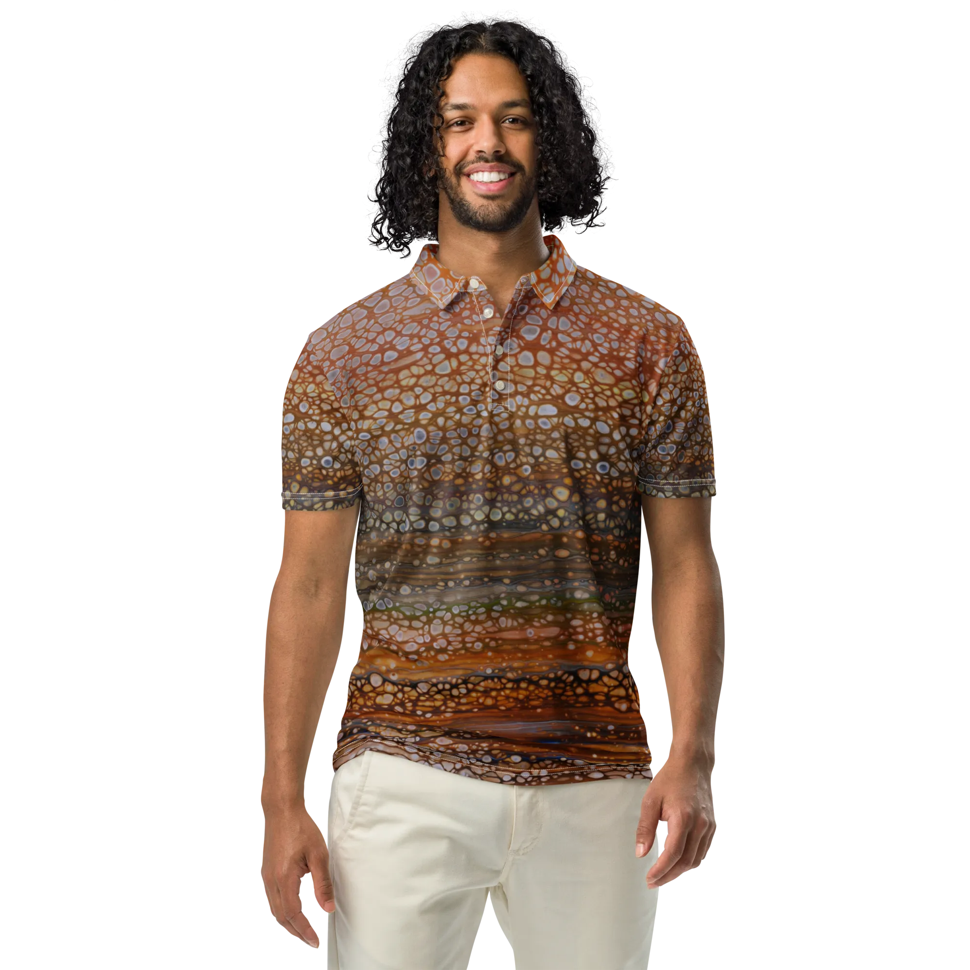 GYMPOLO Men’s slim fit polo
