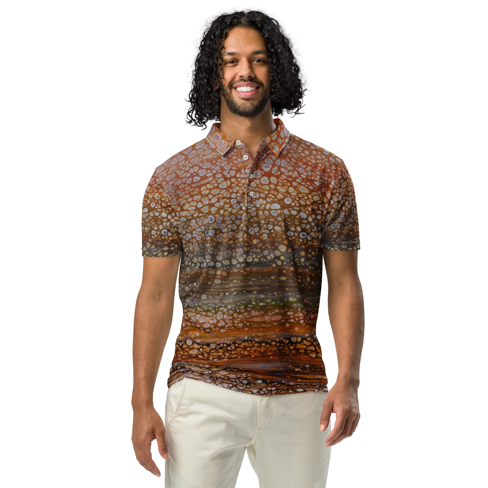 GYMPOLO Men’s slim fit polo