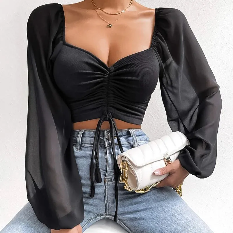 Lorelei - Chic Loose Chiffon Blouse for Women