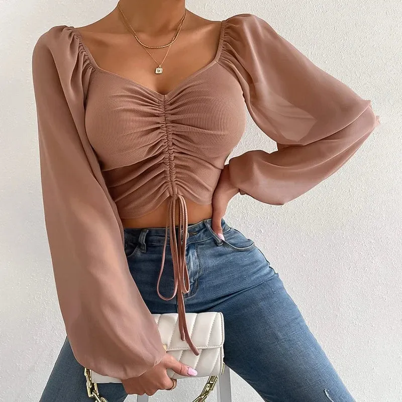 Lorelei - Chic Loose Chiffon Blouse for Women