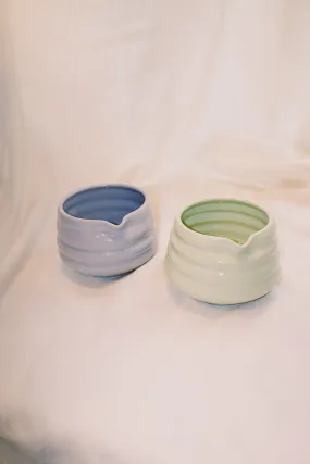 matcha bowl - wavy