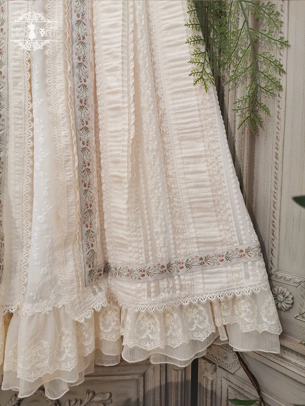 Miss Point~The Sally Gardens~Fish Bone High Waist Lolita Skirt