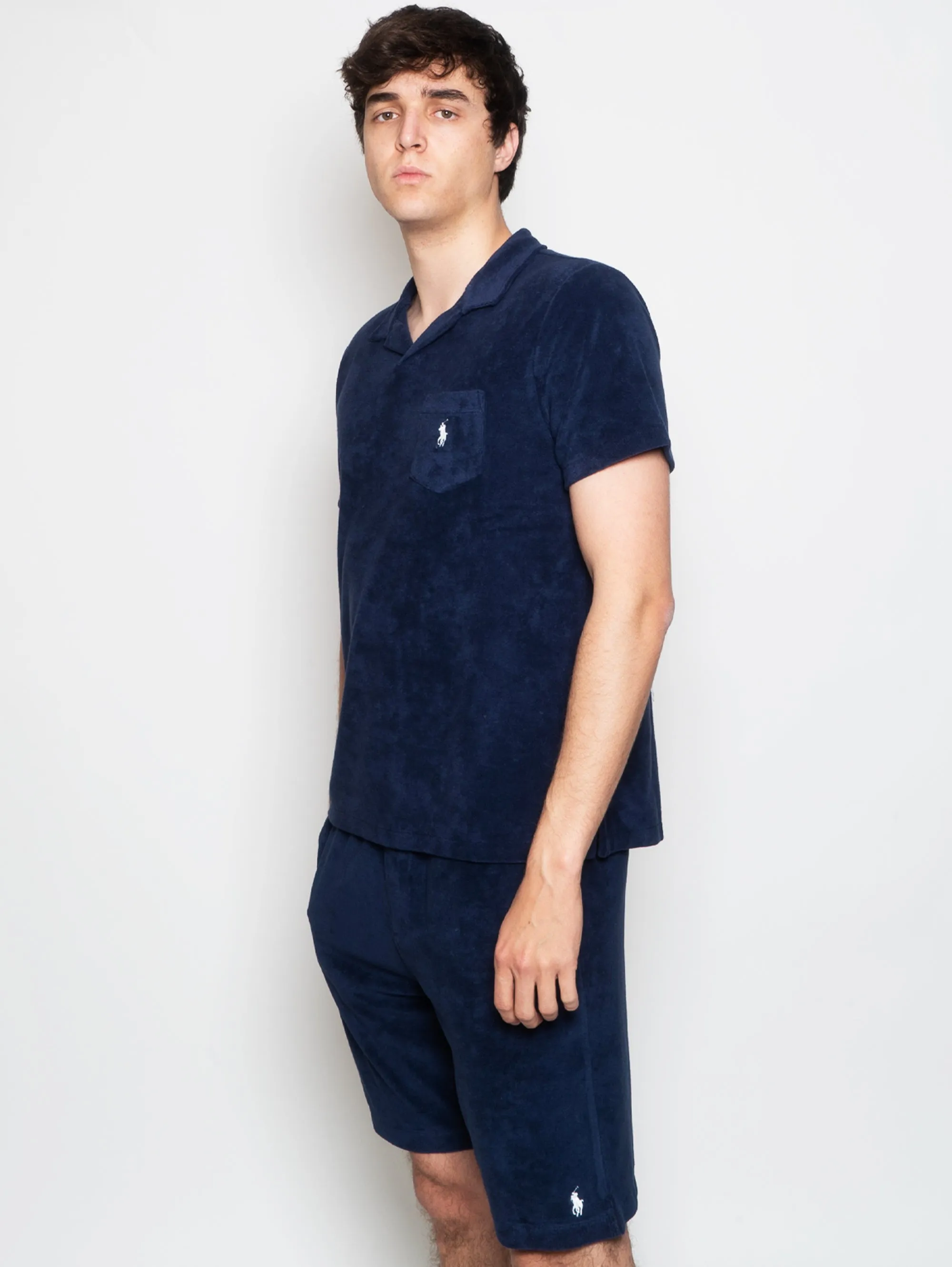 Polo in Spugna con Taschino Blu