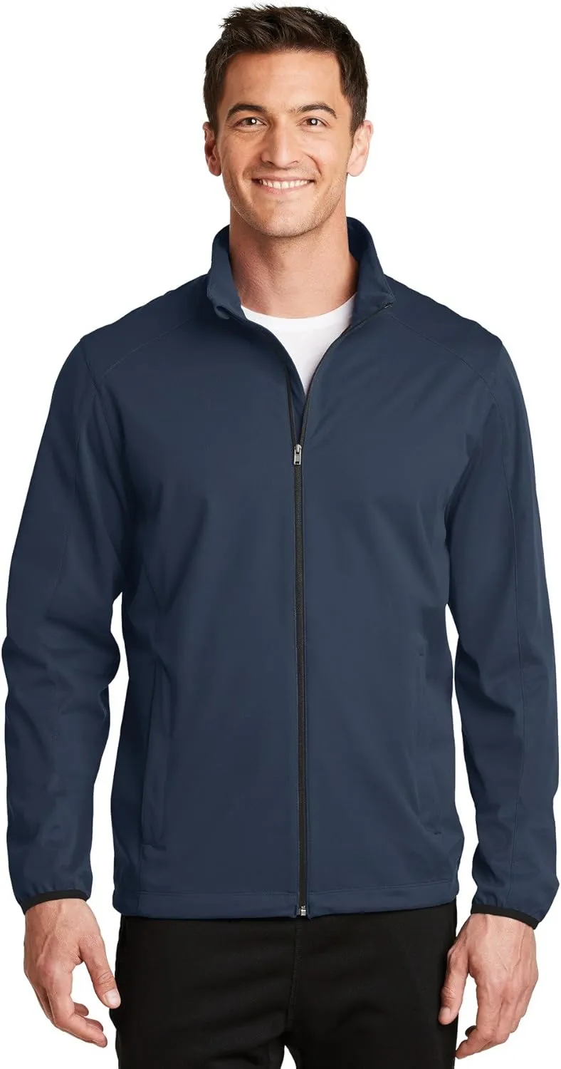 Port Authority Active Soft Shell Jacket. J717, Dress Blue Navy, 2XL