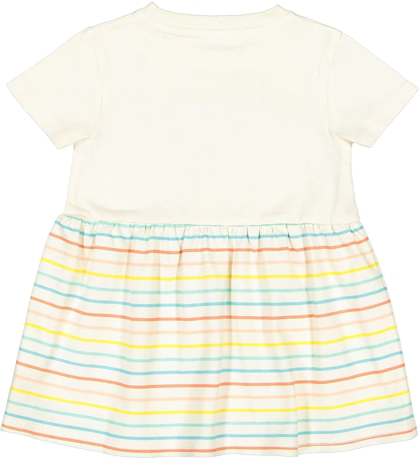 RABBIT SKINS Infant/Toddler Baby Girls Soft Fine Jersey Cotton Short Sleeve Dress
