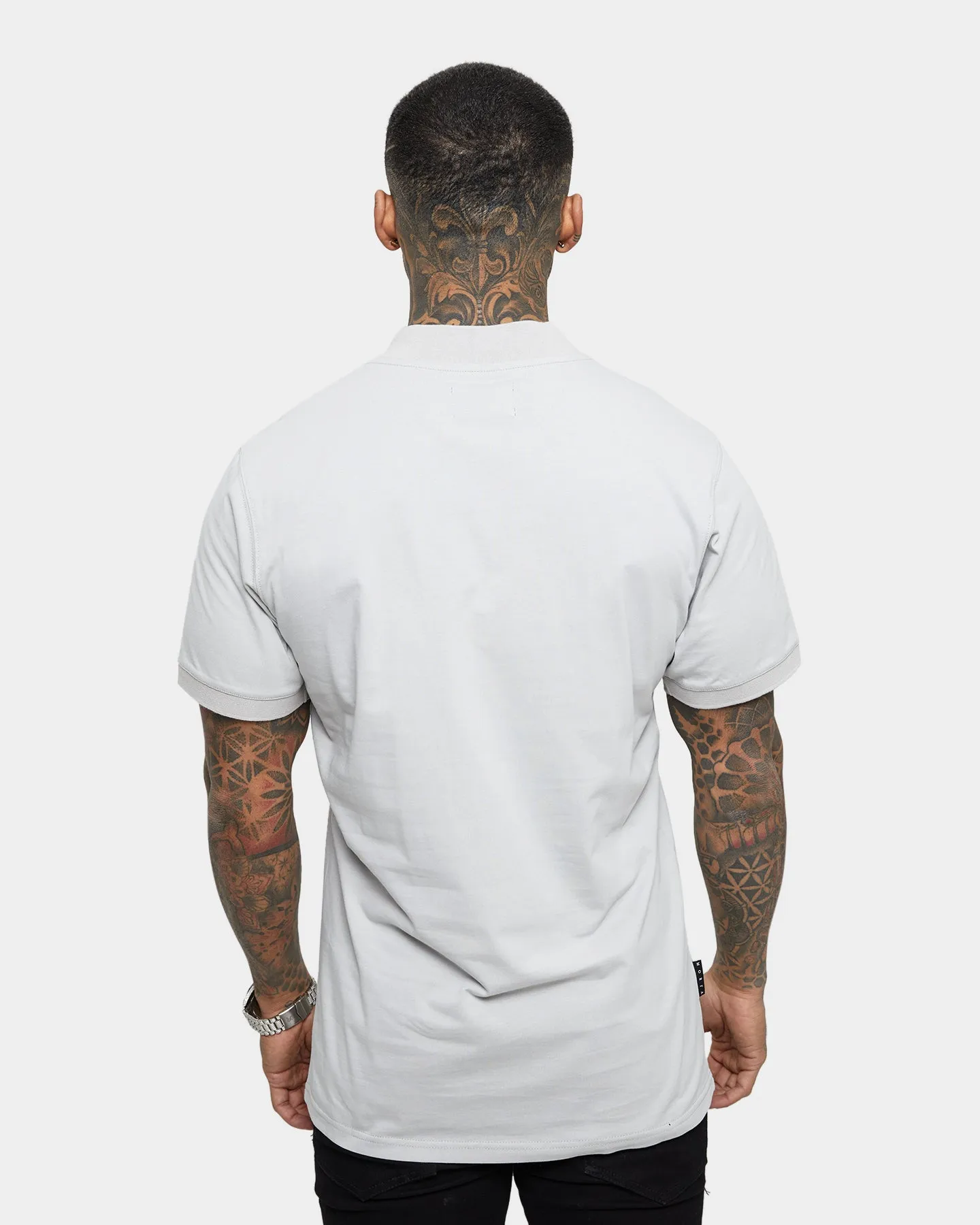 Saint Morta Levels Polo Shirt Light Grey