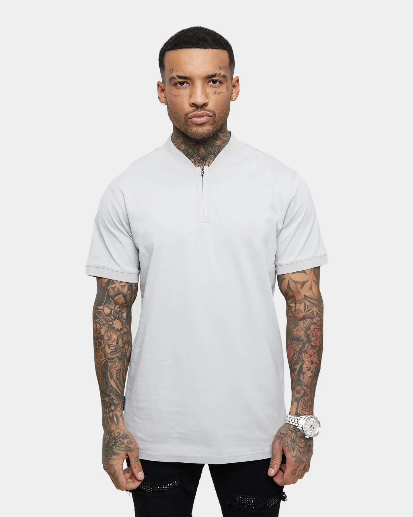 Saint Morta Levels Polo Shirt Light Grey