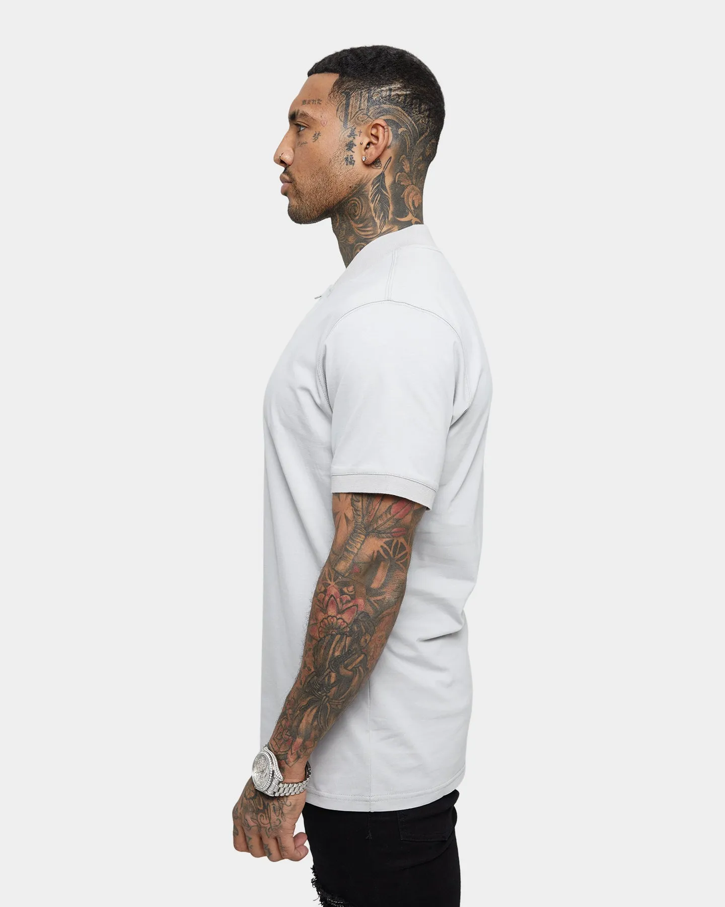 Saint Morta Levels Polo Shirt Light Grey