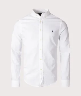 Slim Fit Garment Dyed Oxford Shirt