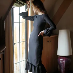 Soft and Sustainable: Bamboo Ruffle Dress