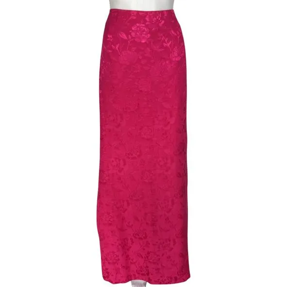 Staud Saman Floral Damask is a Straight Cut Skirt