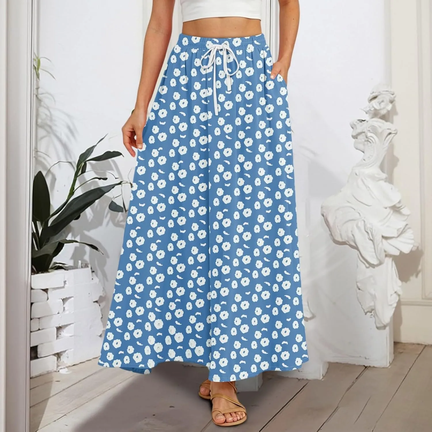 Summer Skirts for Women, Maxi Vacation Elegantes Beach Boho Womens Skirts