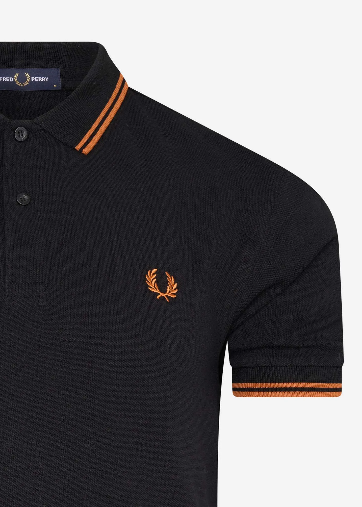 Twin tipped polo - black rust
