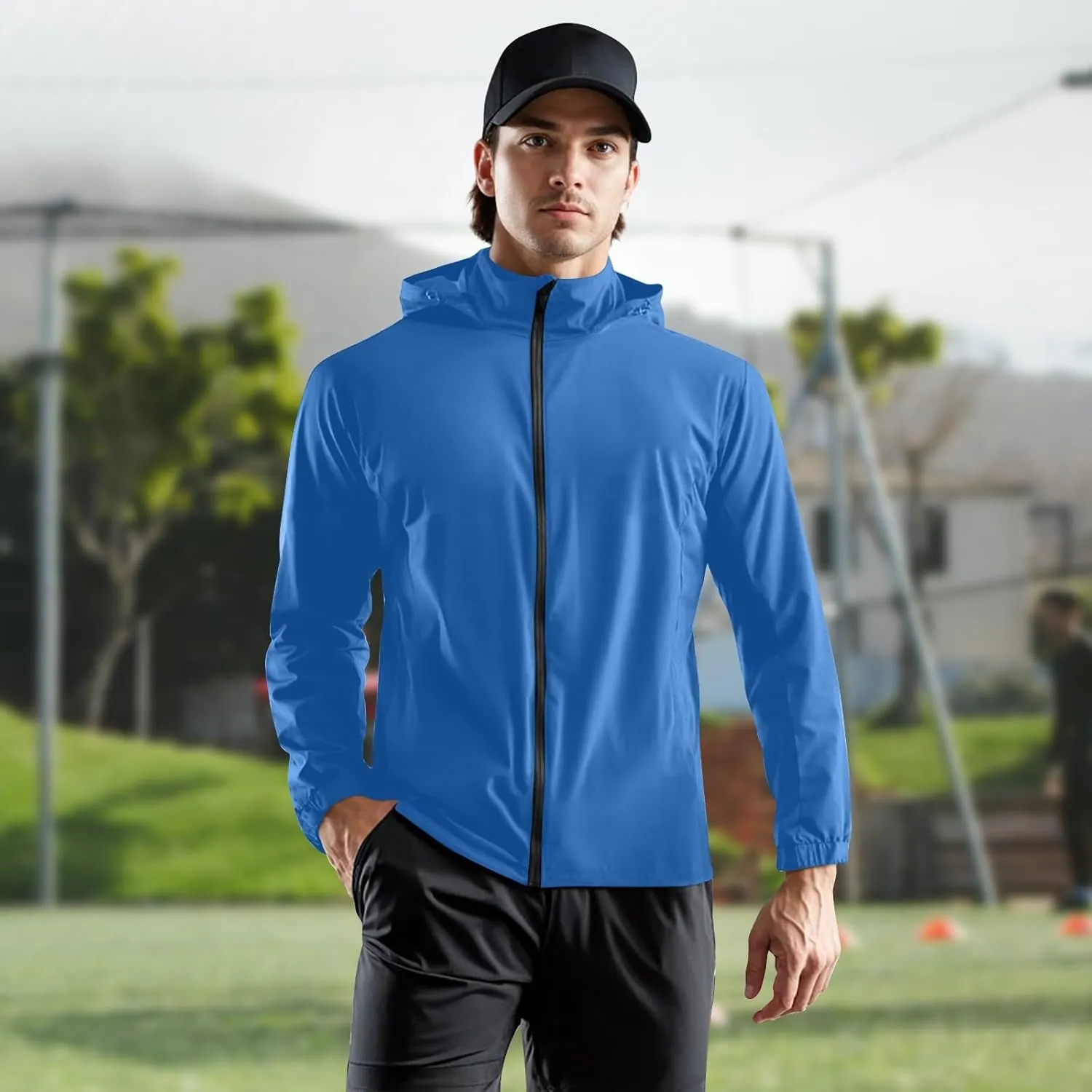 UPF 50  Sun Protection Shirt for Adults and Kids Quick Dry Windbreaker Waterproof Outdoor Full Zip Up Raincoat