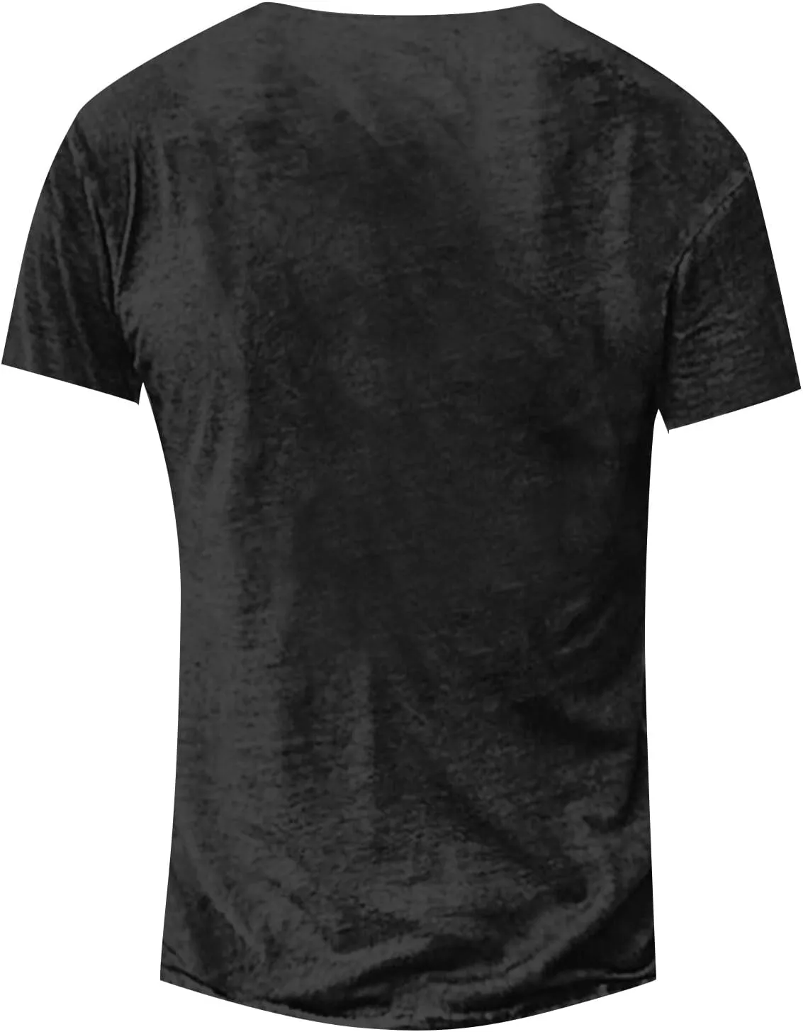 WENKOMG1 Mens Pirate Shirt Short Sleeve Distressed Summer V Neck Tees Retro Style Medieval Lace Up Henley Shirt