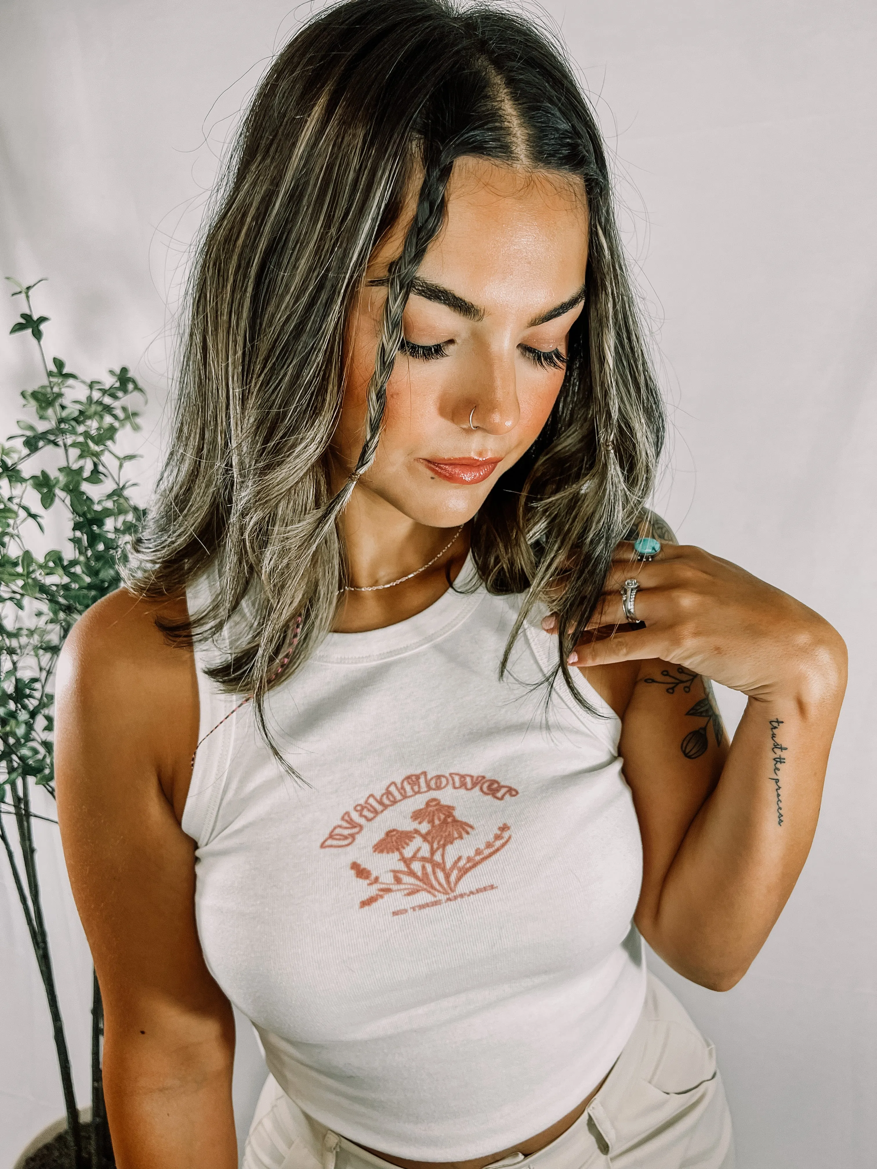 Wildflower Muscle Tank