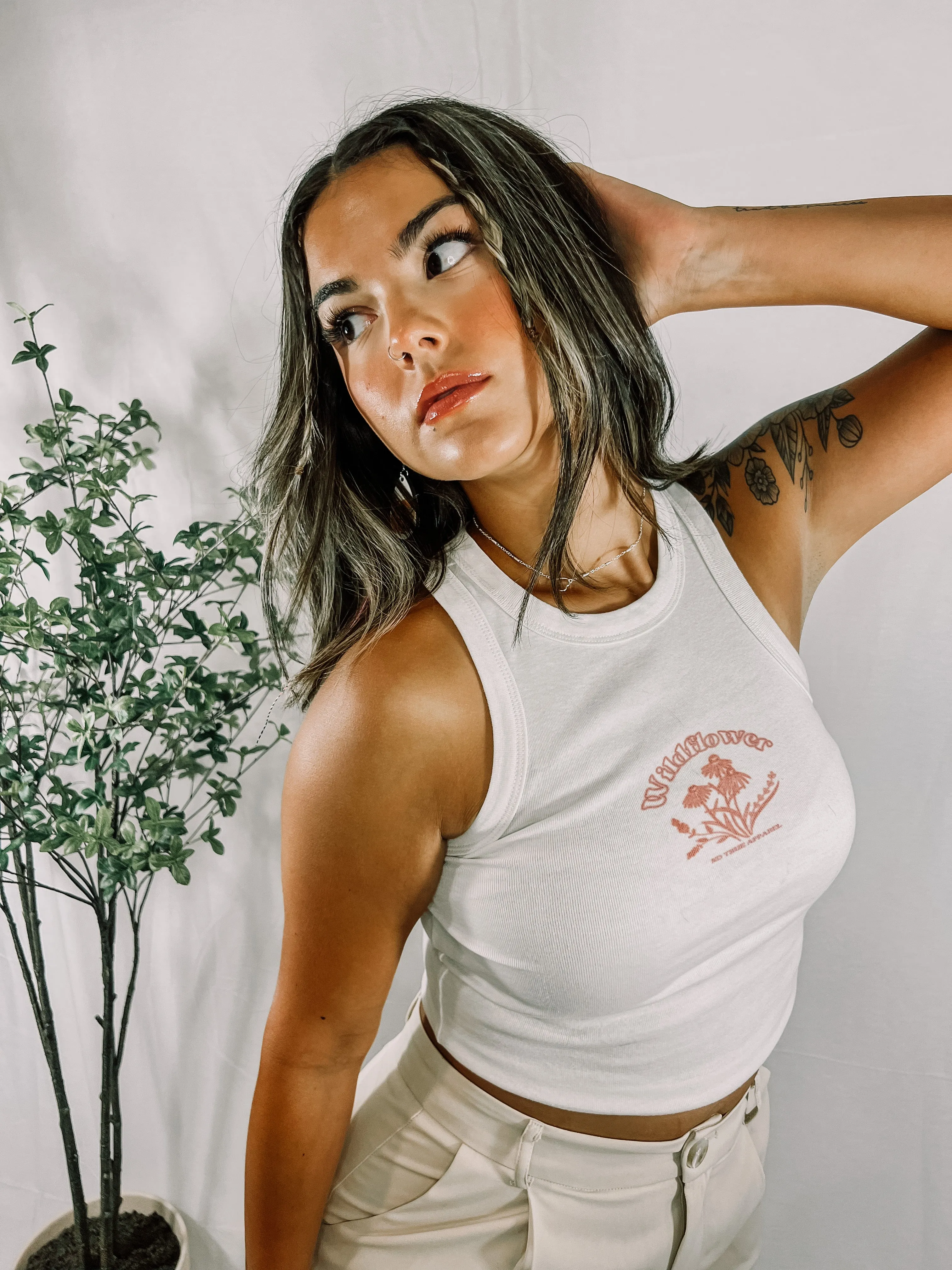 Wildflower Muscle Tank