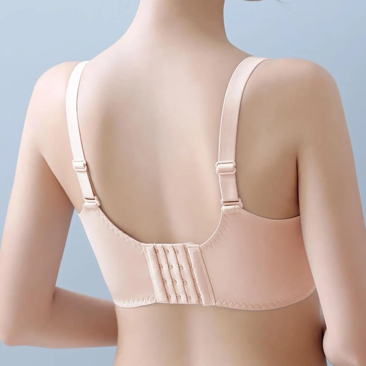 Women's Lace Push Up Bra Print Solid Color Super Gather Lightweight Everyday Bra Breathable Wirefree Trendy Underwear