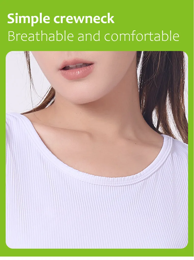 Women's Ribbed Athletic Tank Top